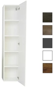 Sanicare Q7 kolomkast 33,5x160x32cm schots-eiken