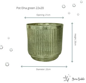 Pot Elna groen