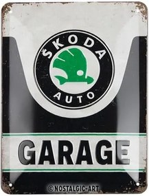 Metalen bord Škoda - Garage