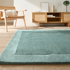Vloerkleed in wol en viscose, Duoma