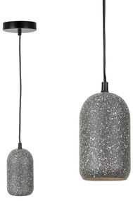 Egg Hanglamp Zwart Ø10cm