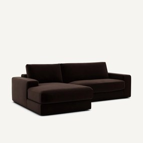 Hoekbank in fluweel, Skander