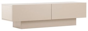 TV Meubel Met Opbergruimte Beige - 160x47x45cm.