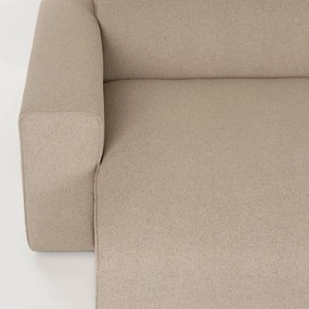 Zuiver Milka Cappuccino Kleine Bank Met Chaise Longue Links Cappuccino
