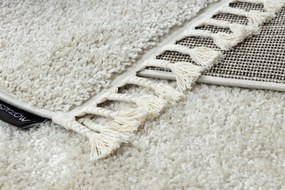 Tapijt BERBER 9000 crème rand , Barber, marokkaanse shaggy - TWEEDE-KLASSE PRODUCT
