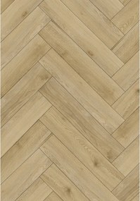 Mexen Charter Oak vinylpanelen visgraat 570 x 95 mm LVT Dryback 2,5 mm, PVC-onderlaag, 4 V-voeg, Eik - F1469-0570-095-255-4V1-01
