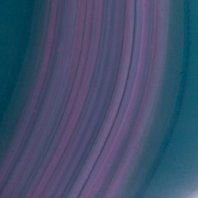 Vaas in handgeblazen glas met 3 bellen, H18 cm, Celis