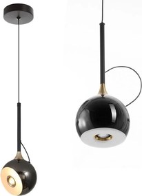 Hanglamp LED G087-1CP BLACK CHROME