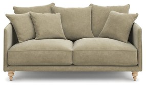 3-zits stonewashed fluwelen bank, Lazare