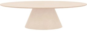 Goossens Eettafel Stone, Ovaal 270 x 120 cm