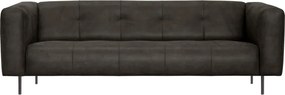 2 zitsbank - Almada - leer Bull antraciet 67