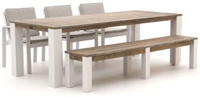 Bellagio Vezzano/ROUGH-X 240cm dining tuinset met bank 5-delig