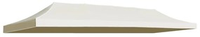 vidaXL Partytentdak 3x6 m crème
