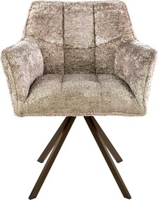 Draaibare Eetkamerstoel Beige