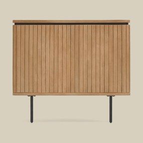 Bed Hoofdbord 90 Cm Massief Houten Latjes