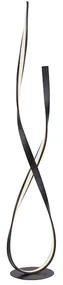 Design vloerlamp bruin incl. LED en dimmer - Belinda Binnenverlichting Lamp