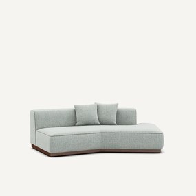 Rechte halve bank in gevlekt canvas, JACOPO