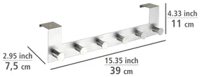 Wenko Celano deurkapstok RVS 4cm