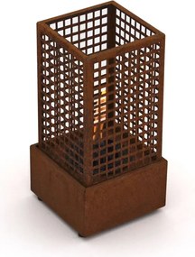 + 15% kassakorting | Tafelhaard voor buiten | Tenderflame Agni | Staal | Taupe/Bruin | 18.5x18.5cm | Kees Smit Tuinmeubelen