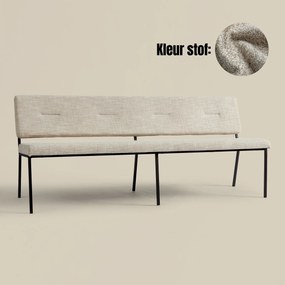 PEPP Interiors Soho Bankje Eetkamer Beige 160cm