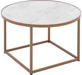 Goossens Salontafel Livia, Rond 61 cm, 35 cm hoog