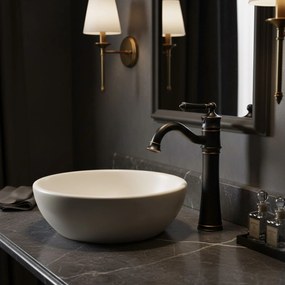 Wastafelkraan Rea Vintage Old Black Low