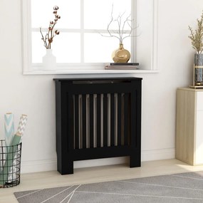 vidaXL Radiatorombouw 78 cm MDF zwart