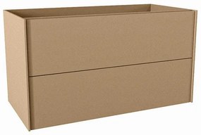 Mondiaz TENCE wastafelonderkast - 90x45x50cm - 2 lades - push to open - softclose - Oro M37166Oro