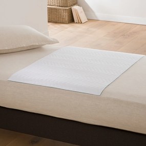 Matrasbeschermer in superabsorberend badstof polyester