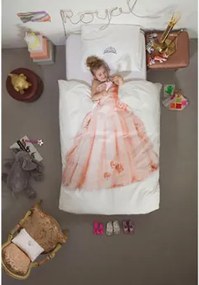Snurk Princess kinderdekbedovertrekset van katoen perkal 160 TC