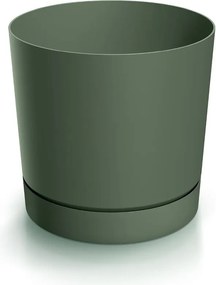 Prosperplast Tubo P Bloempot met Schotel - Dennengroen - Ø 47 cm - Extra groot