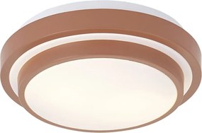 Moderne plafondlamp sienna met wit 34cm IP44 - Walden
