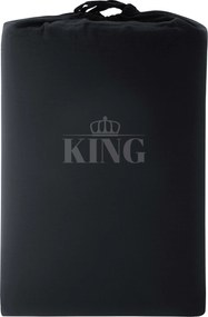 Kussensloop King 2 stuks– 100% katoensatijn – 60×70 – antraciet