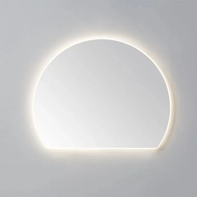 Lambini Designs Rana boogspiegel met spiegelverwarming en dimbare verlichting 120cm