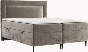 Handgemaakt chenille divanbed Noble met opbergruimte, H3