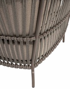 4 Seasons Outdoor Capalbio loungestoel terre  Loungestoel    bruin weerbestendig