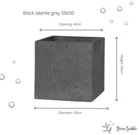 Pot Block Laterite Grey