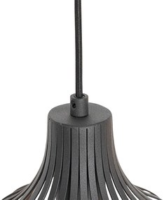 Eettafel / Eetkamer Moderne hanglamp zwart 4-lichts - Saffira Modern E27 rond Binnenverlichting Lamp