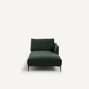Longchair fluweel, Oscar design E. Gallina