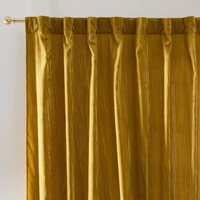 Fluwelen gordijn met verborgen lussen, Susana