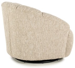 By-Boo Sogno Schelpvormig Fauteuil Taupe
