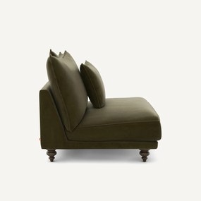 Bank in fluweel, Lazare