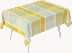 Jacquard tafelkleed Mille Lieues Aube met acryl coating