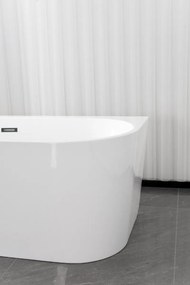 Badstuber Elise hoekbad links 180x80cm wit