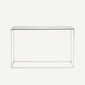 Verchroomde metalen spiegelconsole, MAHAUT