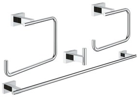 GROHE Essentials Cube accessoireset 4 in 1 chroom 40778001
