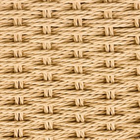 Dutchbone Cecile Houten Frame Barkruk Walnut