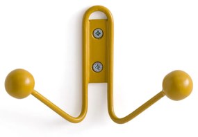 Dubbele kleerhanger in staal, Hiba