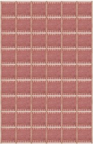 Handgeweven wollen vloerkleed Swedish Homage