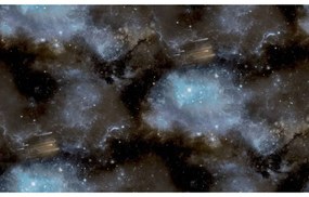 Noordwand Good Vibes Behang Galaxy with Stars blauw en zwart